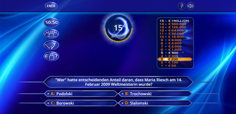 Wer wird Millionär? Trainingslager  - Screenshot